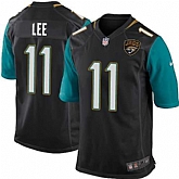 Nike Men & Women & Youth Jaguars #11 Lee Black Team Color Game Jersey,baseball caps,new era cap wholesale,wholesale hats